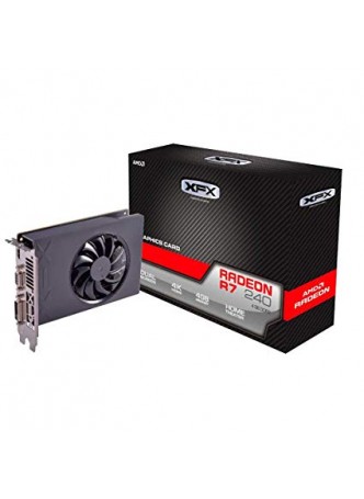 XFX AMD Radeon R7 240 4GB DDR3 VGA/DVI/HDMI Graphics Card (R7-240A-4NFR)